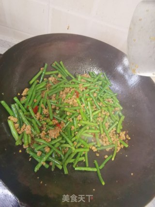 肉末炒豇豆的做法步骤：12