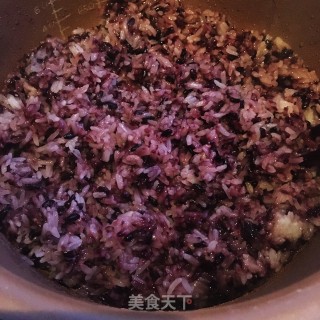 自制紫米甜酒的做法步骤：7