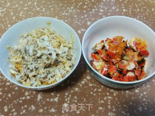 【真】蟹黄豆腐的做法步骤：1