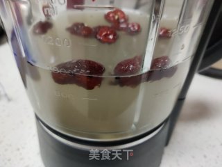 小米燕麦黑芝麻糊的做法步骤：4