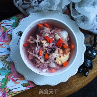 紫米甜酒蛋花汤的做法步骤：7