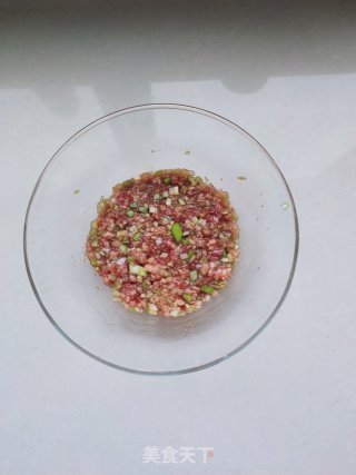 豆腐泡夹肉的做法步骤：2