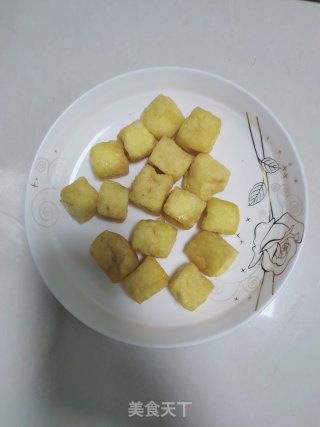 豆腐泡夹肉的做法步骤：3