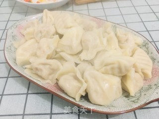 鲜虾白菜水饺的做法步骤：9