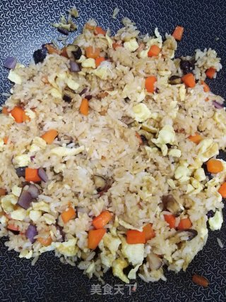 烤贝贝南瓜饭的做法步骤：12