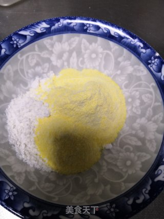 玉米脆饼的做法步骤：1