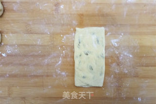 玉米面蜜豆卷卷馍的做法步骤：9