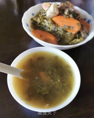 西洋菜陈皮排骨汤的做法步骤：7