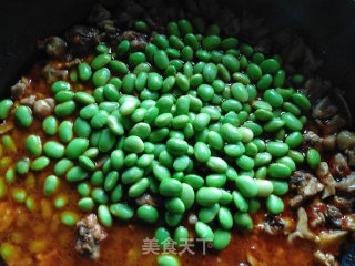 兔肉烧青豆的做法步骤：8