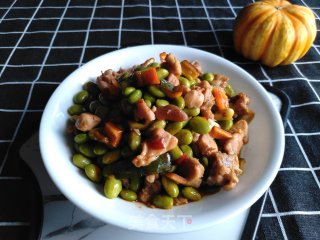 兔肉烧青豆的做法步骤：11