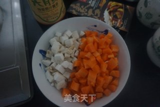 花样米饭|暖暖の怀石红白咖喱杂粮饭的做法步骤：1