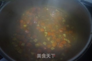 花样米饭|暖暖の怀石红白咖喱杂粮饭的做法步骤：6