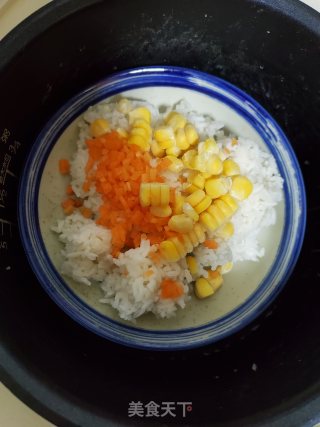 烤芝士饭团的做法步骤：2