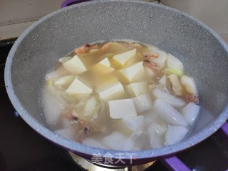 海鲜豆腐煲的做法步骤：10