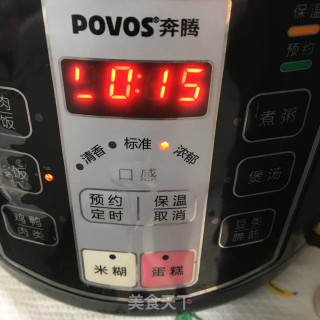 香菇肉丁焖饭的做法步骤：8