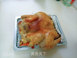 烤鸡的做法步骤：9
