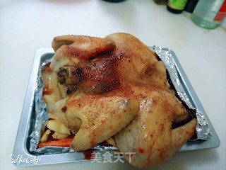 烤鸡的做法步骤：10