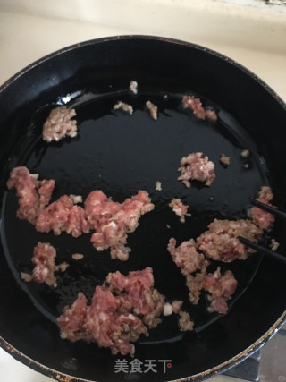 豆角肉末拌面的做法步骤：5