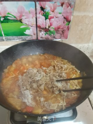 西红柿????肥牛烩饭的做法步骤：21