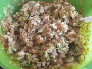 白菜猪肉馅包子的做法步骤：4