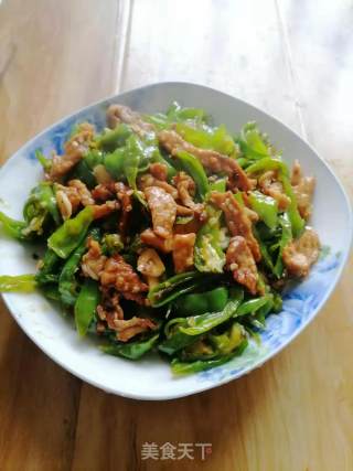 辣椒炒肉的做法步骤：6