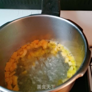 南瓜小米粥的做法步骤：5