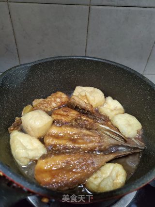 鱼尾炖油豆腐的做法步骤：11
