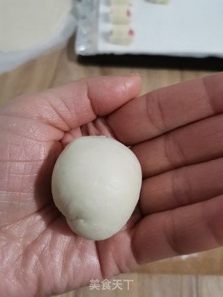 芝士热狗手抓饼的做法步骤：4