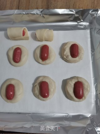 芝士热狗手抓饼的做法步骤：5