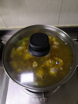 酸汤牛肉的做法步骤：8
