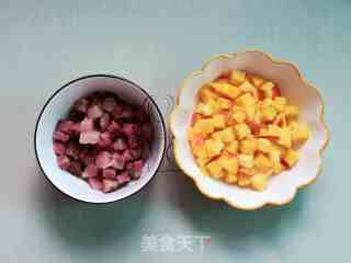 腊味南瓜焖饭的做法步骤：3