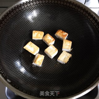 油菜豆腐的做法步骤：1
