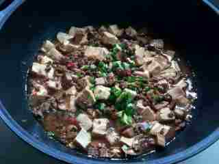 香菇肉末豆腐盖浇饭的做法步骤：9