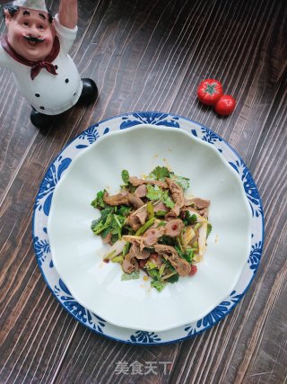 老干妈拌鸡胗的做法步骤：7