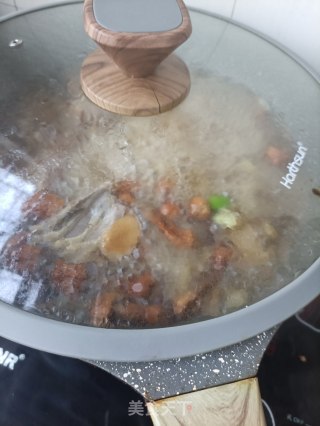 姬松茸炖大鹅的做法步骤：20