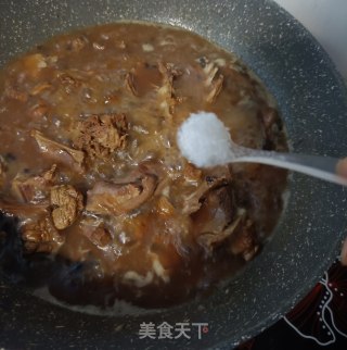 姬松茸炖大鹅的做法步骤：22