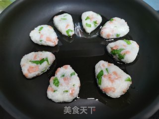 青菜火腿饭团的做法步骤：6
