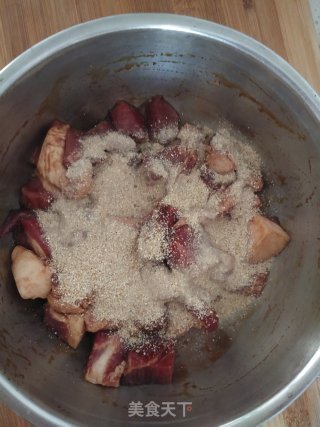 粉蒸肉的做法步骤：4