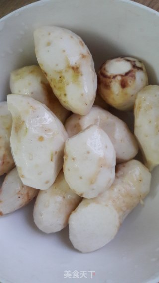 芋仔烧排骨的做法步骤：7