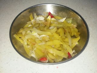 凉拌榨菜的做法步骤：6