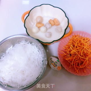萝卜丝丸子汤的做法步骤：2