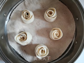 玫瑰花蒸饺的做法步骤：9