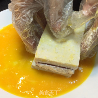 恒一午餐肉豆腐块的做法步骤：6
