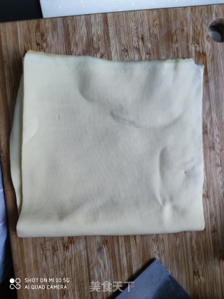 白菜拌豆腐皮的做法步骤：1
