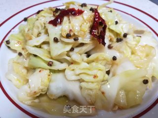 爆炒莲花白的做法步骤：6