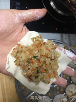 糯米烧卖的做法步骤：8