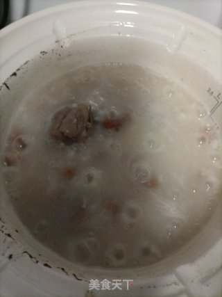 咸骨花生粥的做法步骤：8
