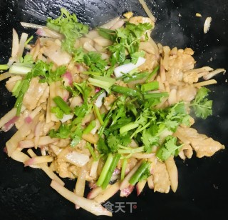 萝卜炒肉#萝卜#的做法步骤：8