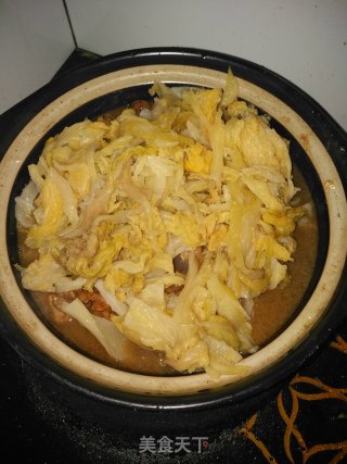 酸菜豆泡炖排骨的做法步骤：9