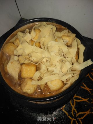 酸菜豆泡炖排骨的做法步骤：11